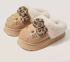 The Kitty Plush Slippers
