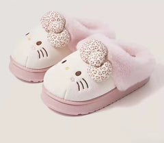 The Kitty Plush Slippers
