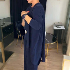 3-teiliges Set (Cardigan, Top & Hose)